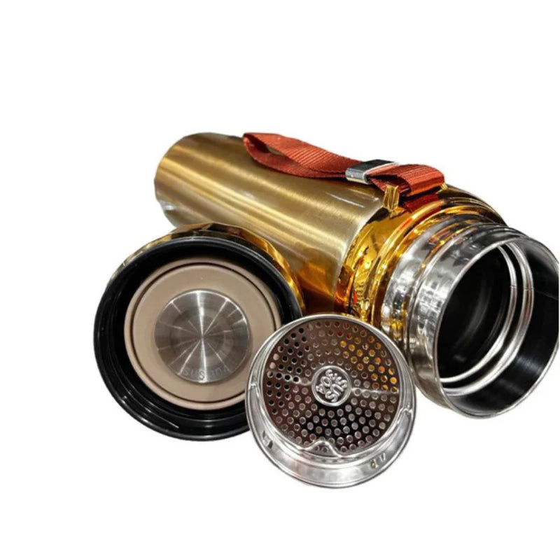 Garrafa Inox Invernizada 1000ml Térmica com Infusor