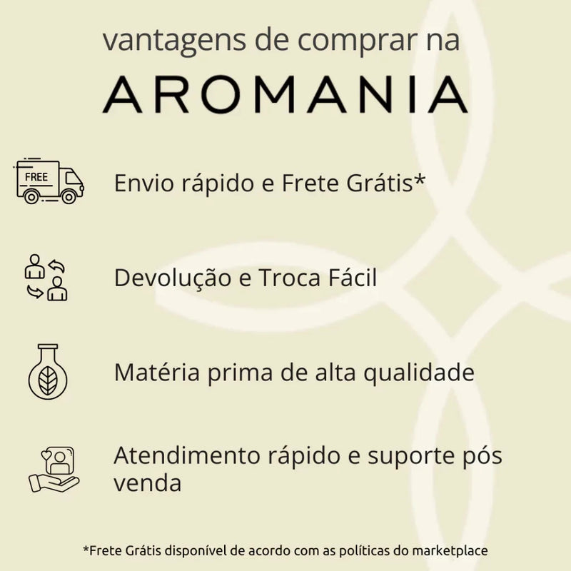 Essencia Kit 5 unidade 15ml Para difusor Ariomatizer e umidificador de ambiente hidrossolúvel