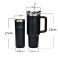 Copo Térmico Inox Portátil 1200ml Garrafa Térmica Inox ROMANTIC CROWN.