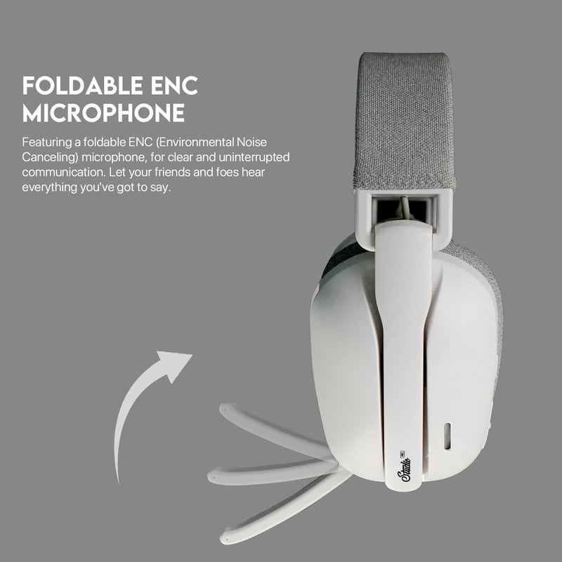 Fones de ouvido para jogos com fio e sem fio Bluetooth 7.1 Surround Headset com microfone de redução de ruído para PS5 XBOX
